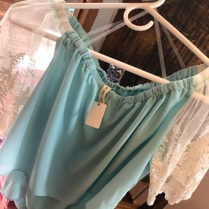 Off the shoulder top